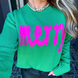 Green Merry Sweater