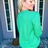 Green Merry Sweater