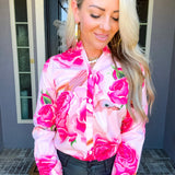 Rosewood Pink Blouse