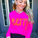 Pink Merry Sweater
