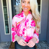 Rosewood Pink Blouse