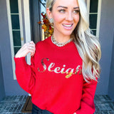 "SLEIGH" Christmas Sweater