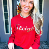 "SLEIGH" Christmas Sweater