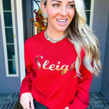 "SLEIGH" Christmas Sweater