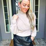 Turn Heads Scoop Back Bodysuit