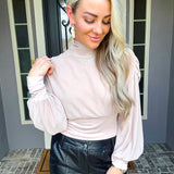 Turn Heads Scoop Back Bodysuit