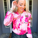 Rosewood Pink Blouse