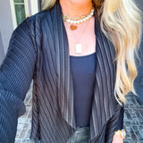 Casual Edit Cardigan - Black