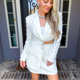Pearl Society White Skirt