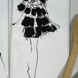 Runway Model Tea Towel