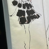 Runway Model Tea Towel