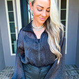 Crystal Crush Jeweled Jacket
