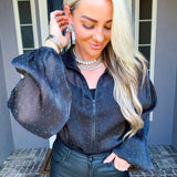Crystal Crush Jeweled Jacket
