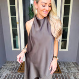 Slate House Asymmetrical Halter Top