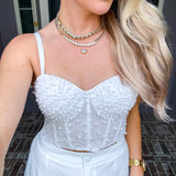 Divine Goddess Pearl Bustier