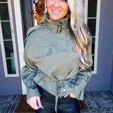 Off-Catwalk Cool Utilitarian Jacket