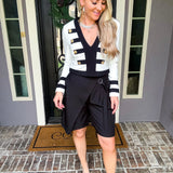 Couture Muse Skirt Wrap Bermuda Short