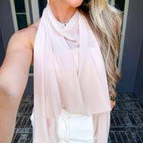 Fashionably Late Cape Top