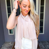 Fashionably Late Cape Top