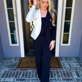 The Cruella Cut Black/White Blazer