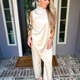 Romance In Motion Satin Pants