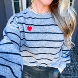 Love Spell Heart Sweater