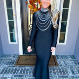 Million Dollar Muse Jewel Bodycon Dress