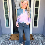 Back In Black Frayed Jean