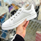 Monaco Mesh White Sneaker