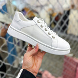 Monaco Mesh White Sneaker