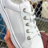 Monaco Mesh White Sneaker
