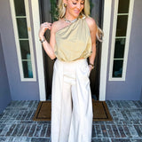 Sunset Terrace One Shoulder Top