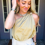 Sunset Terrace One Shoulder Top
