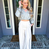 Effortless Chic Wide Leg Trouser