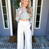 Effortless Chic Wide Leg Trouser