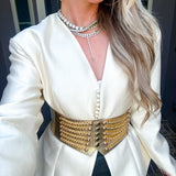 House Of Style Belted Top