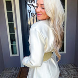 House Of Style Belted Top