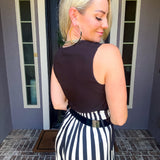 City Lights Gold Detail Top