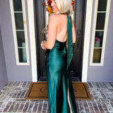 Refined Elegance Silk Dress