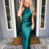 Refined Elegance Silk Dress