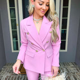 Amour In Pink Blazer