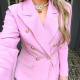 Amour In Pink Blazer