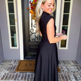 Fashion Capital Asymmetrical Top - Black