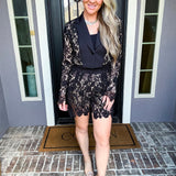 Luxury List Lace Shorts