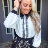 Simply Romantic Lace Blouse