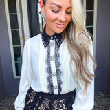 Simply Romantic Lace Blouse