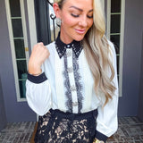 Simply Romantic Lace Blouse