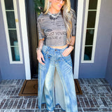 Front Page Babe, Newspaper Print Top