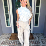 Editorial Balloon Pants - Taupe
