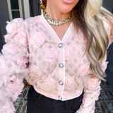 Glam Assassin Rose Top - Pink